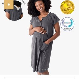 Kindred bravely nursing gown size small/medium